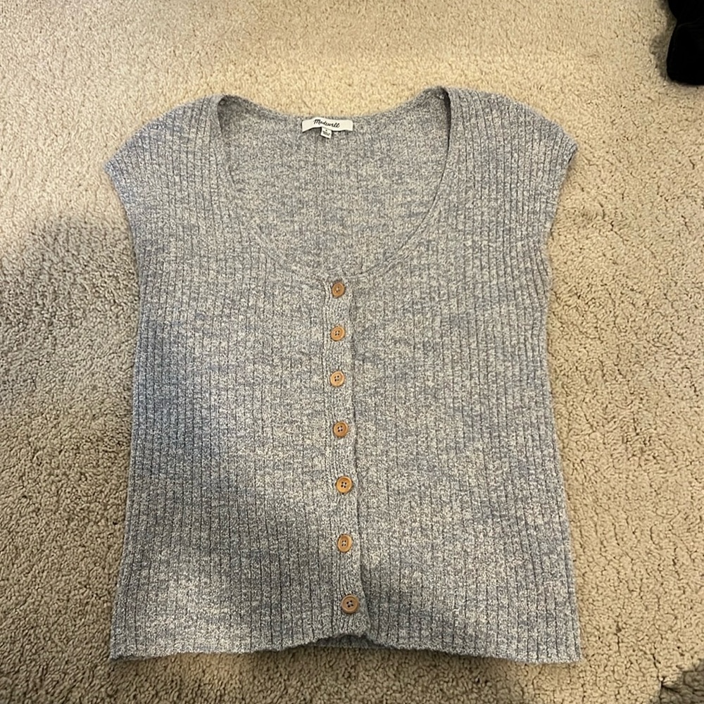 Madewell crop sleeve